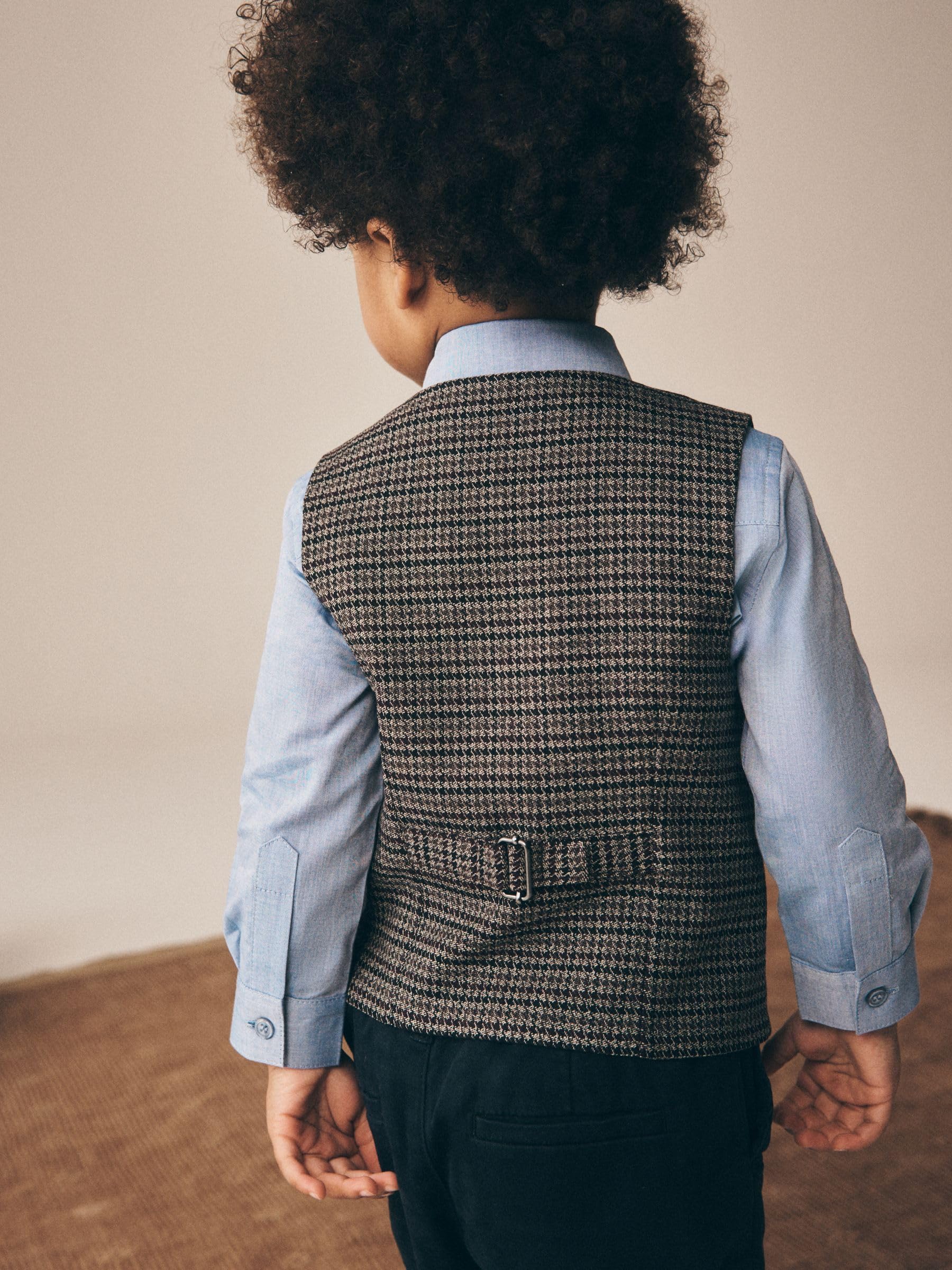 Geo Next set gilet camicia farfallino bambino 80-86 elegante