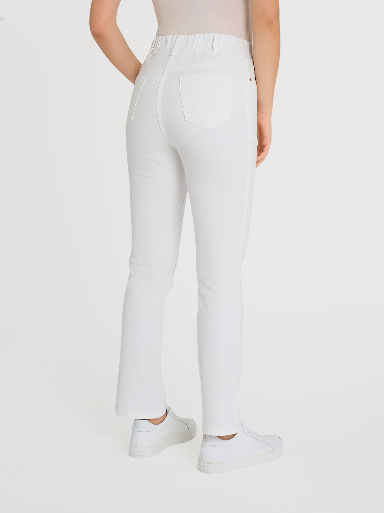 Ragno Super Denim jeans dritti donna Bianco leggeri