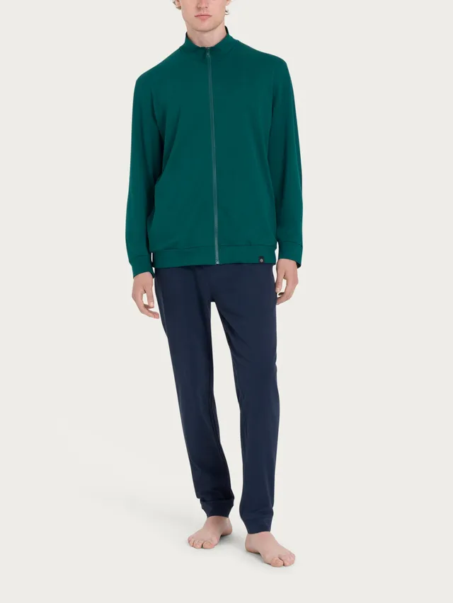 Ragno Eco Cotton tuta aperta rain forest piquet stretch