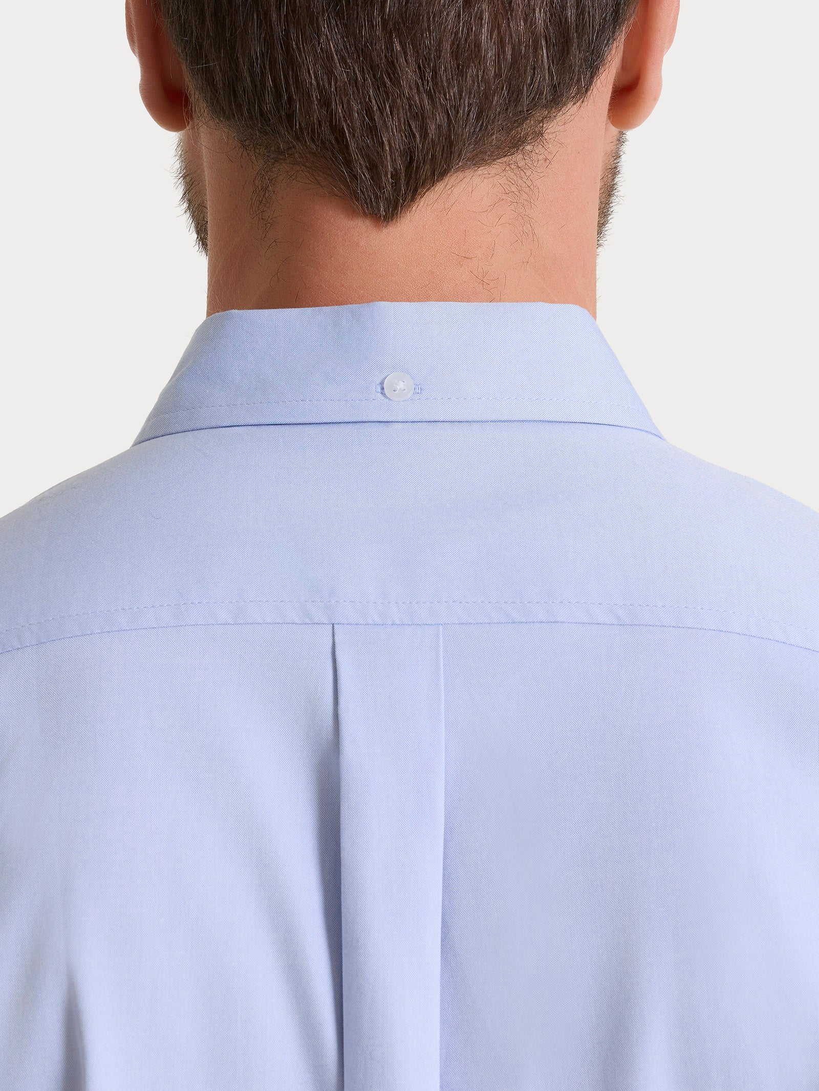 Ragno camicia button down Oxford Brunnera Blue uomo