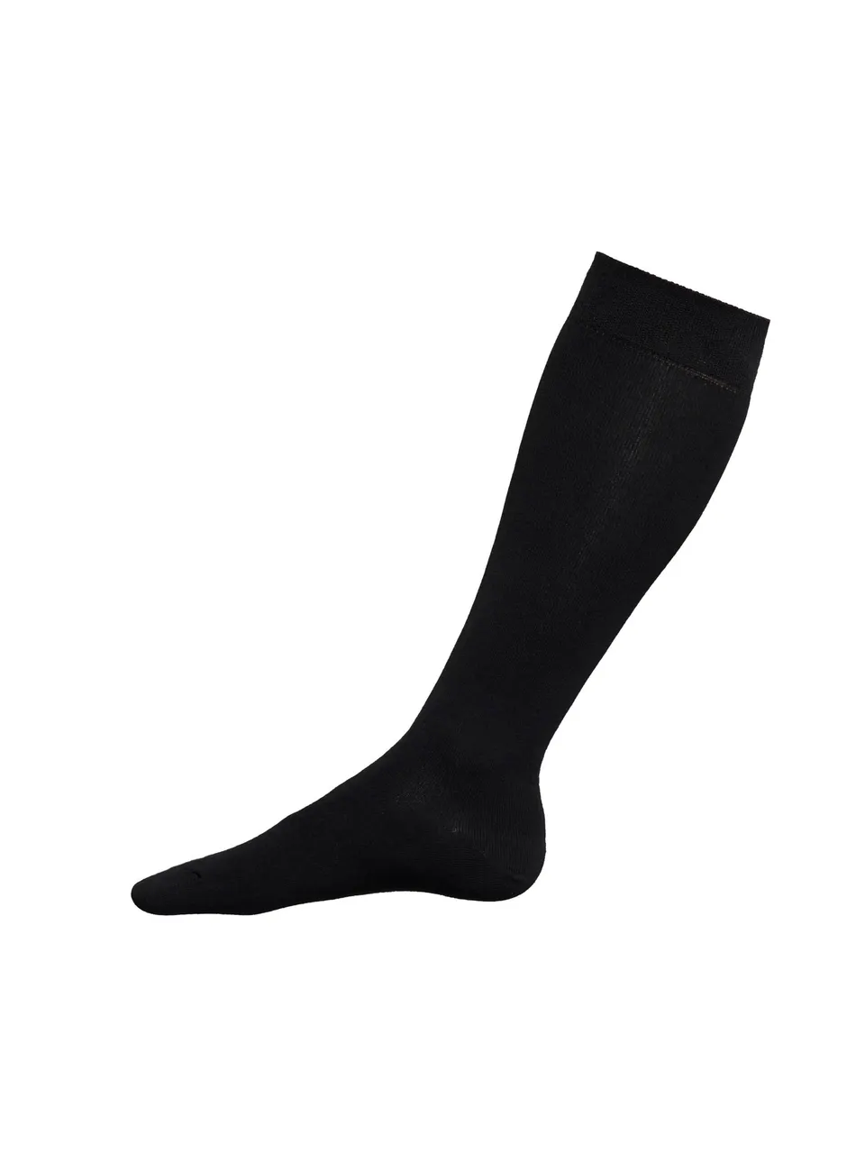 Ragno Easy Go calza uomo nera sottoginocchio caldo cotone