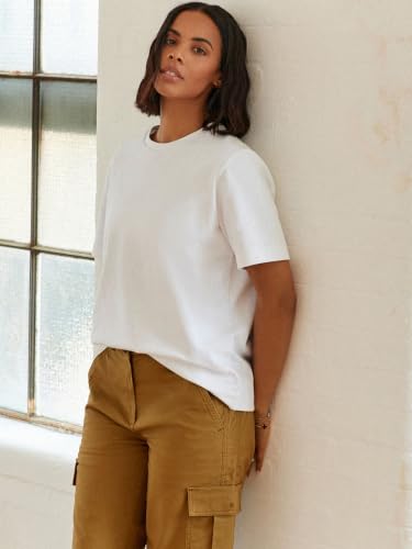 Next Girocollo Pesante t-shirt donna cotone taglia 34
