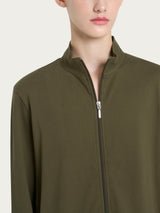 Ragno Eco Cotton Tuta Pigiama piquet Verde Dark Olive
