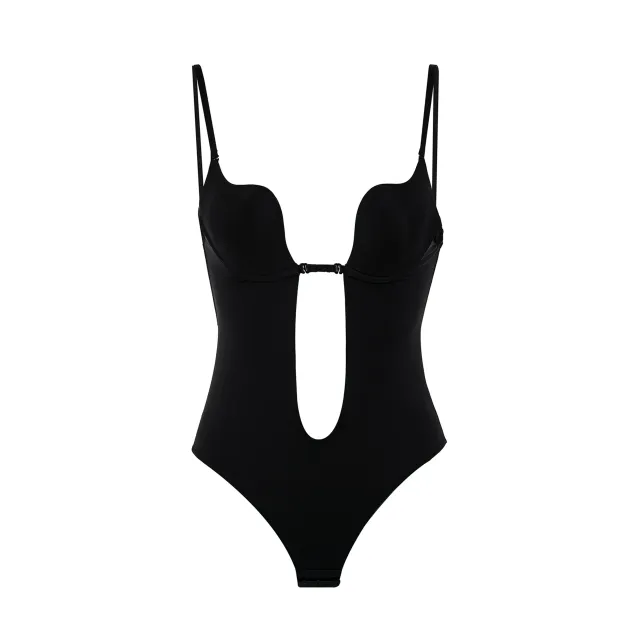 Maria Grazia Severi Seamless Multi-Way U-Plunge body nero modellante