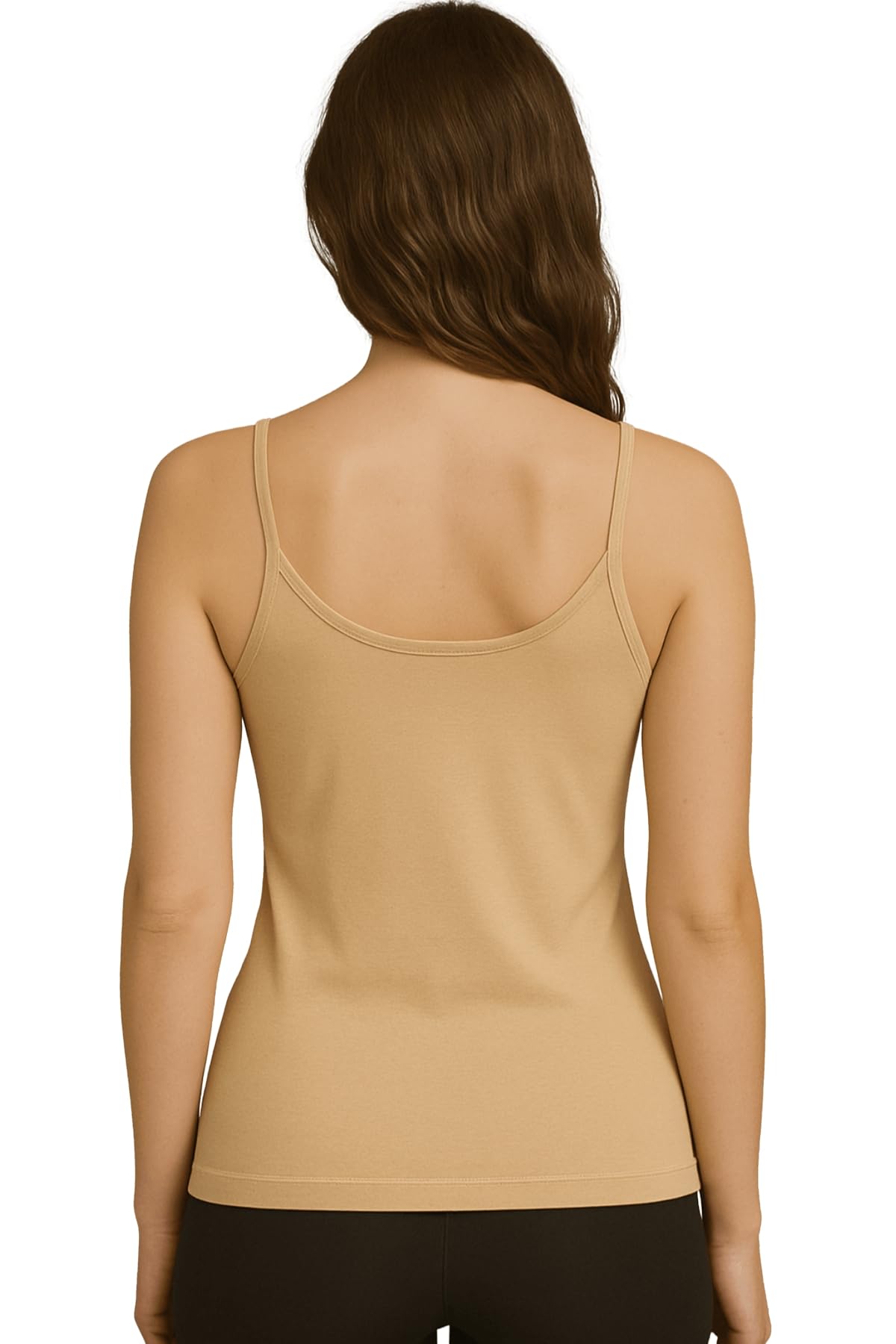 Lady C Top Canotta Donna Micromodal Spalline Sottili Aderente