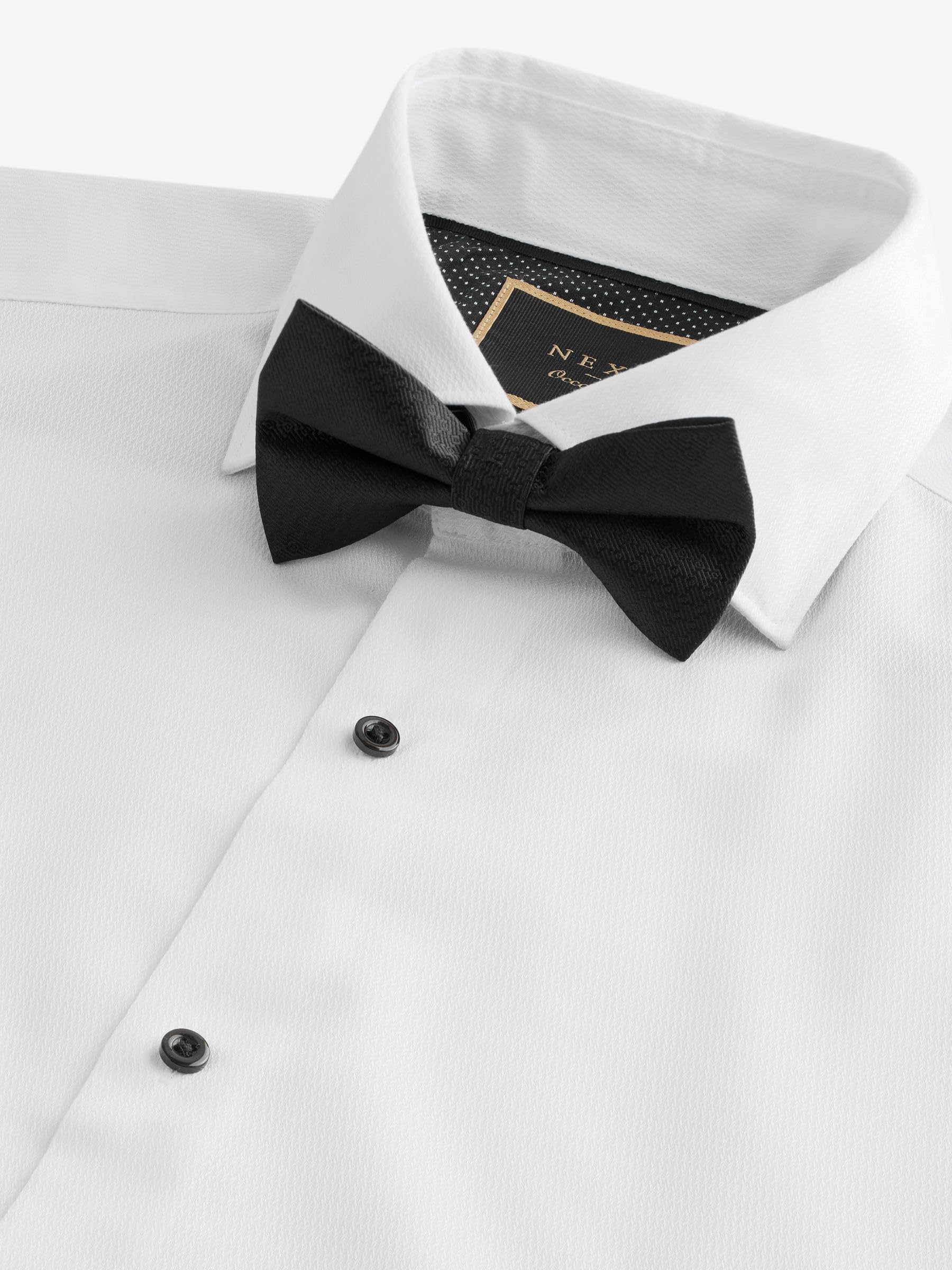 Next Set Camicia Polsino Doppio e Papillon Regular