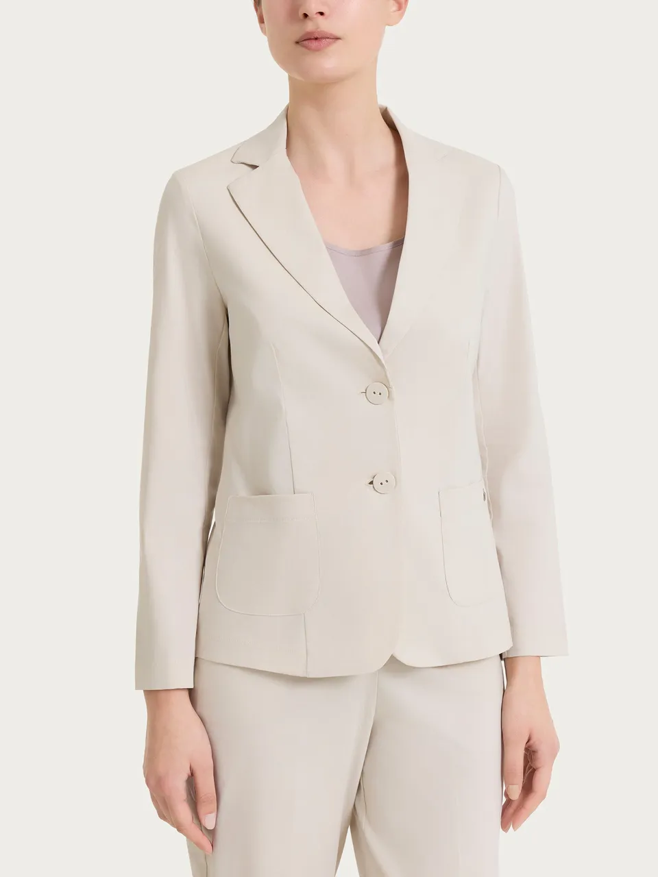 Ragno Super Fresh Blazer Giacca Champignon due bottoni