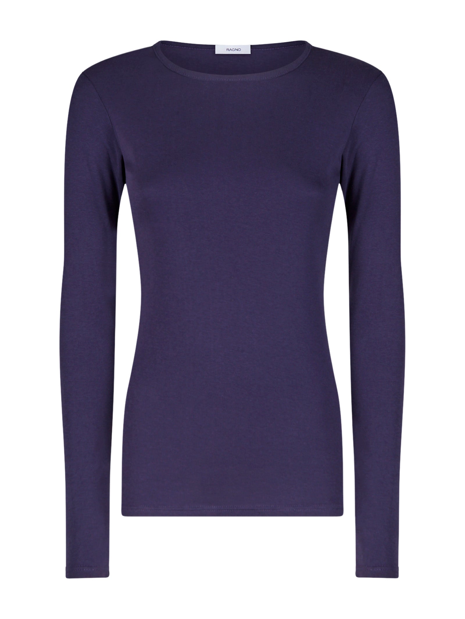 Ragno Thermo Cotton maglietta girocollo viola Ombra cotone