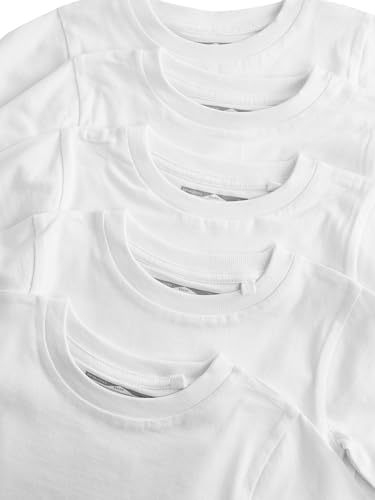Next Magliette Manica Lunga Bambino 5 Pezzi Cotone