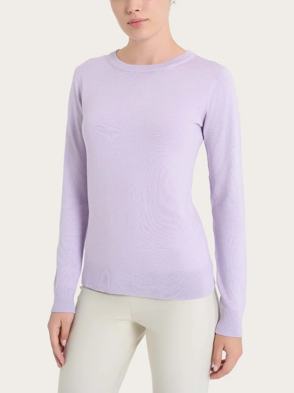Ragno Four Seasons Maglia girocollo Orchid Petal