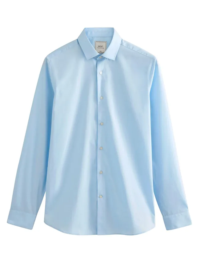 NEXT Camicia Easy-Care Skinny Uomo Taglia 41 Misto Cotone