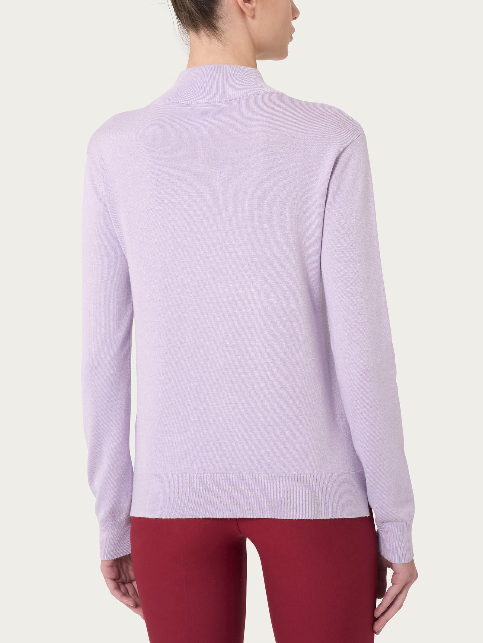 Ragno Four Seasons Lupetto maglia Orchid Petal misto viscosa