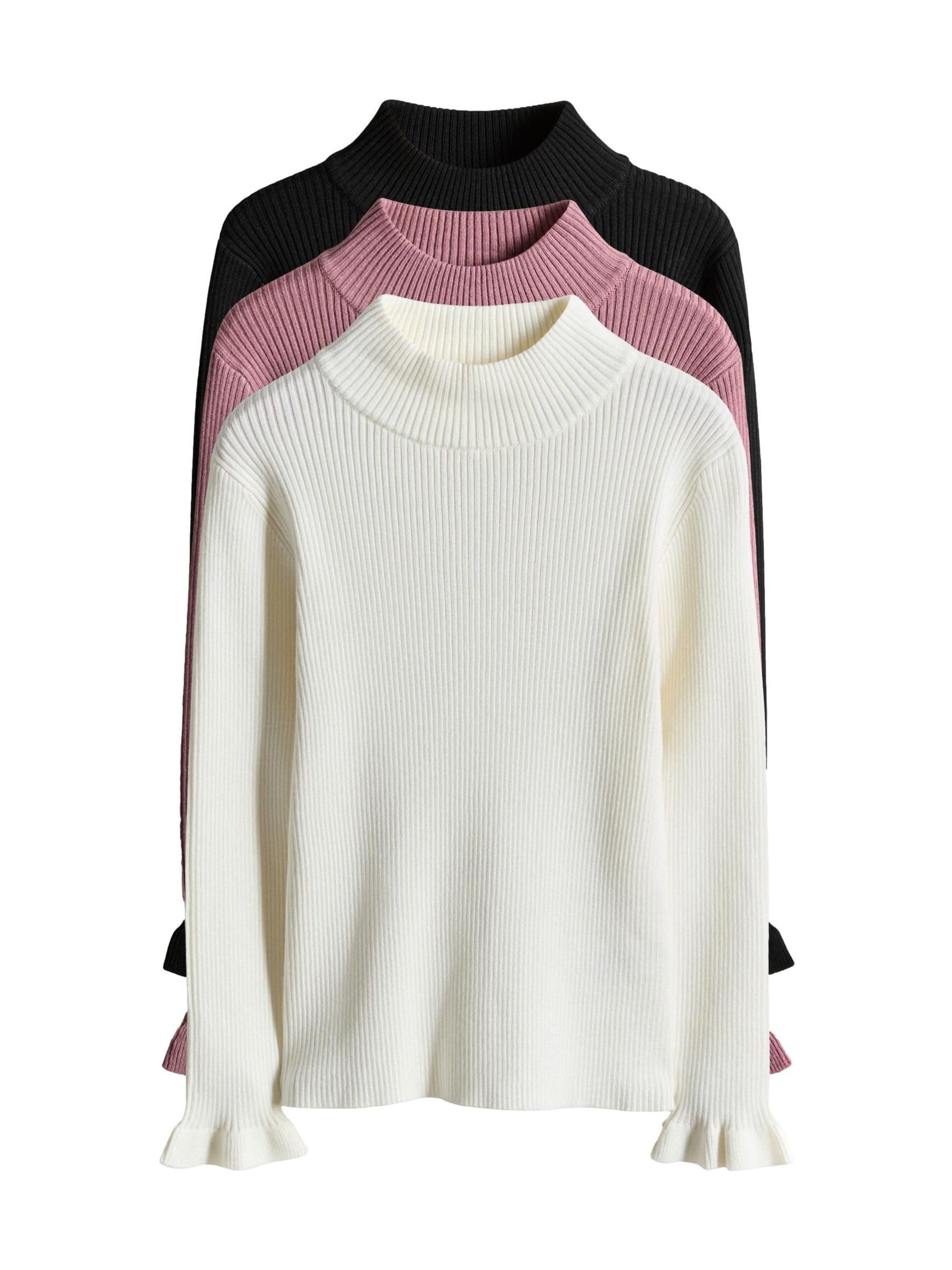 Geo Next The Set lupetto maglia bambina 3 pezzi costina