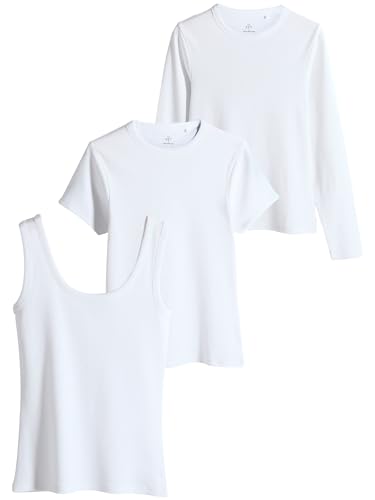 Geo Next The Set t-shirt a coste donna confezione da 3 basic