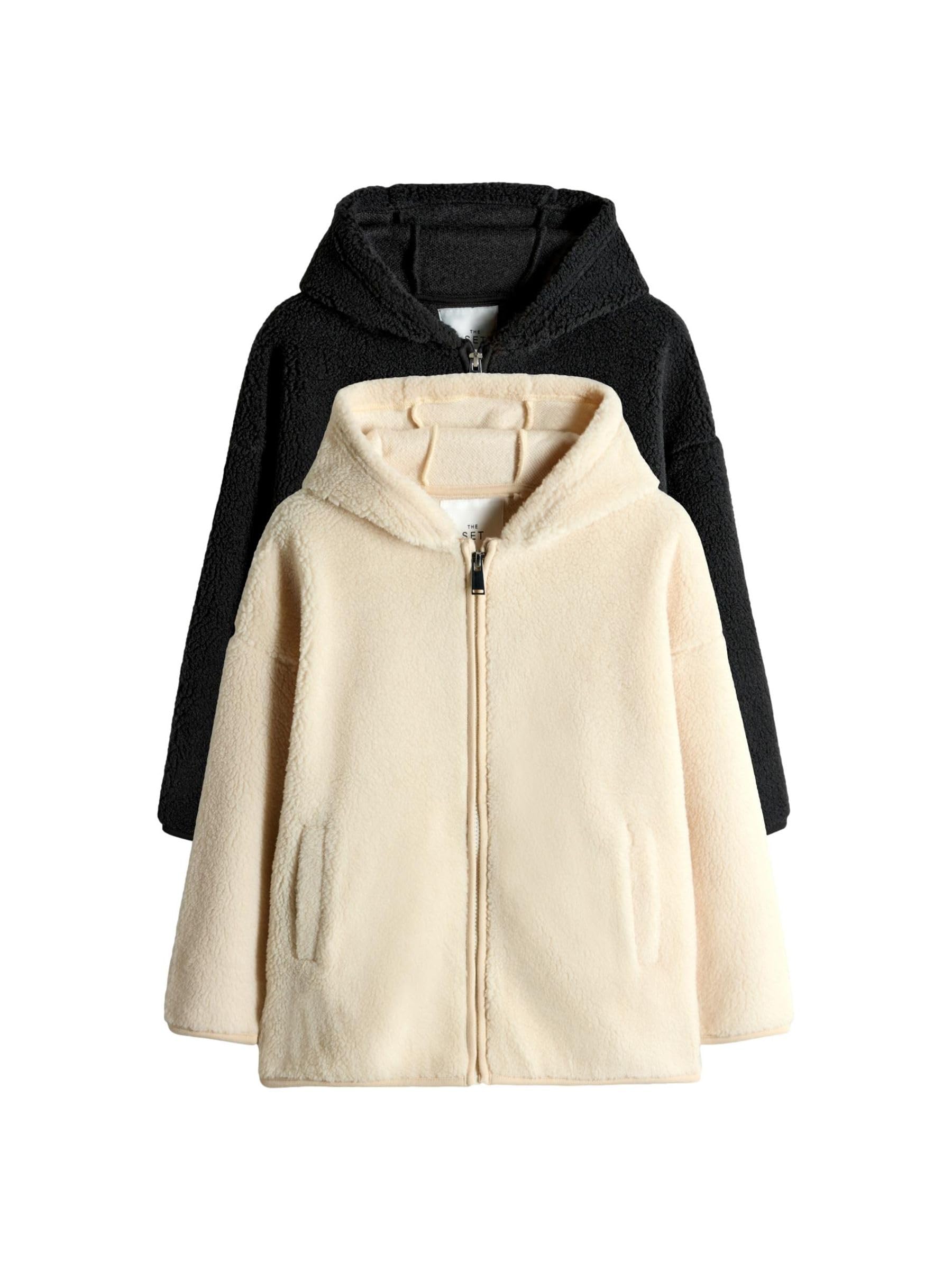 Geo Next The Set felpa bambina cappuccio zip 2 pezzi calda