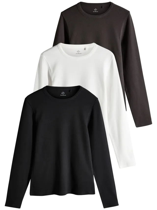 Next The Set top coste manica lunga 3 pezzi girocollo