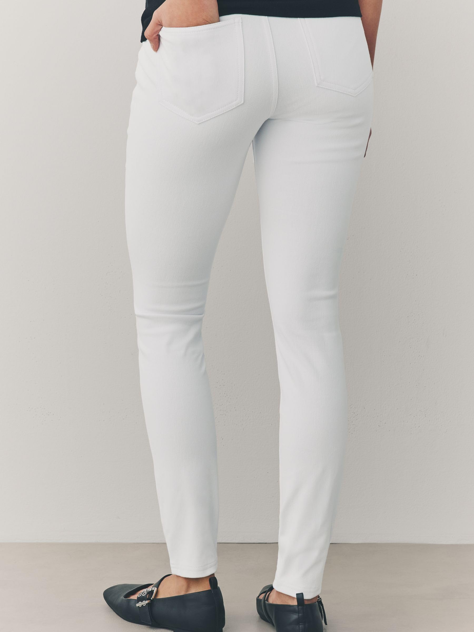 Next Leggings Denim Jersey Donna Elasticizzati