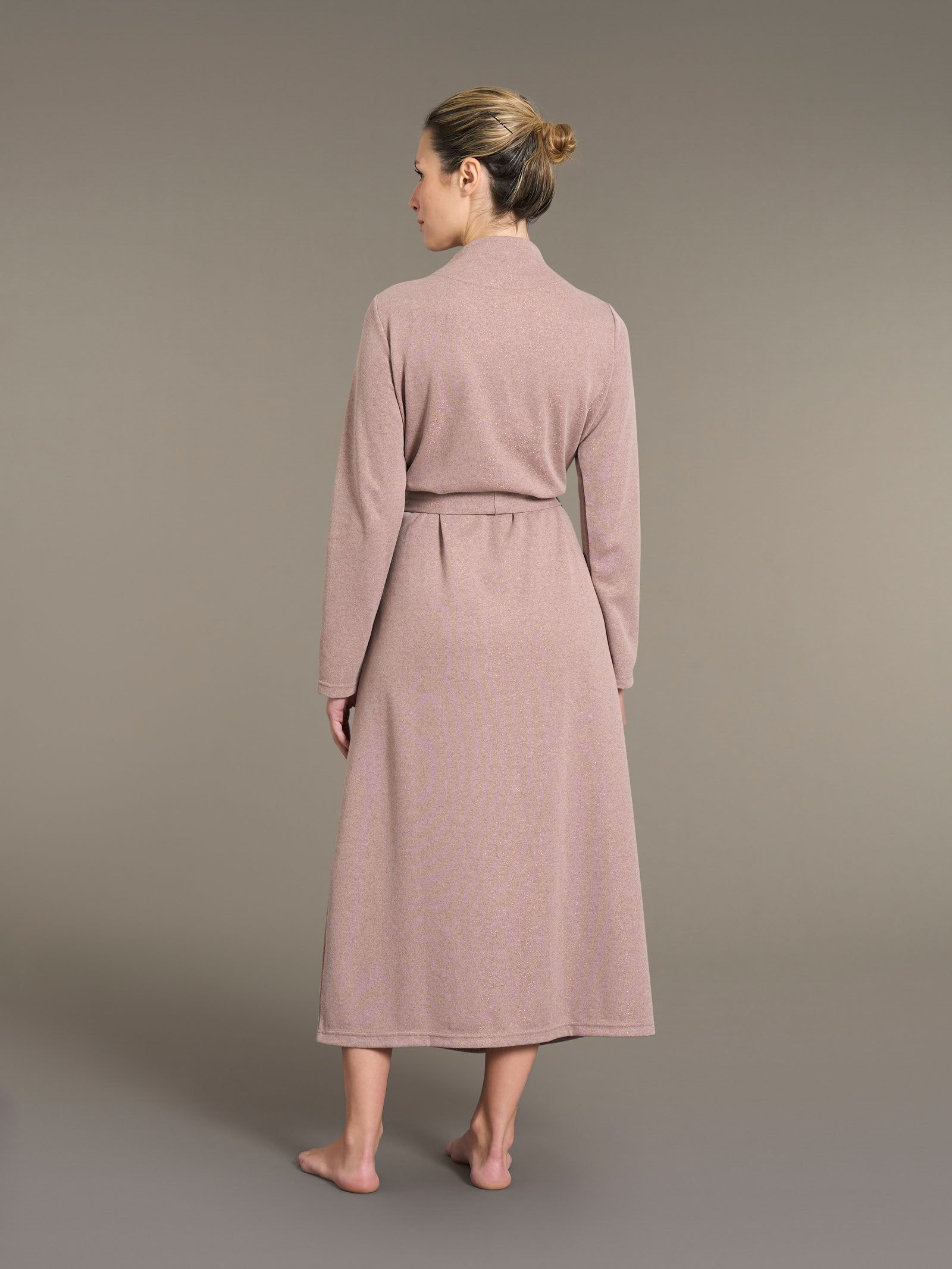 Ragno Sweet Emotion Vestaglia lunga pile Terra lurex