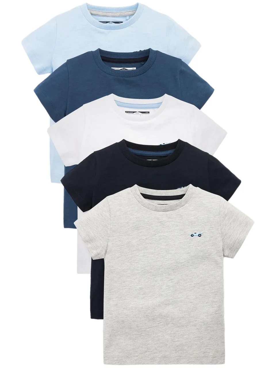 Next t-shirt bambino 12-18 mesi 5 pezzi blu