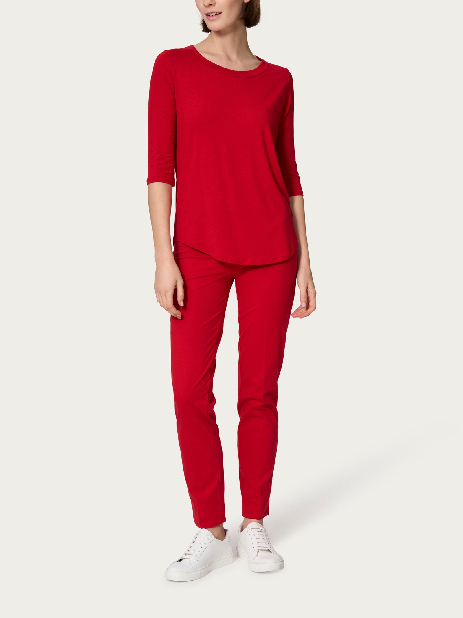 Ragno Viscosa Summer maglietta donna salsa manica 3/4
