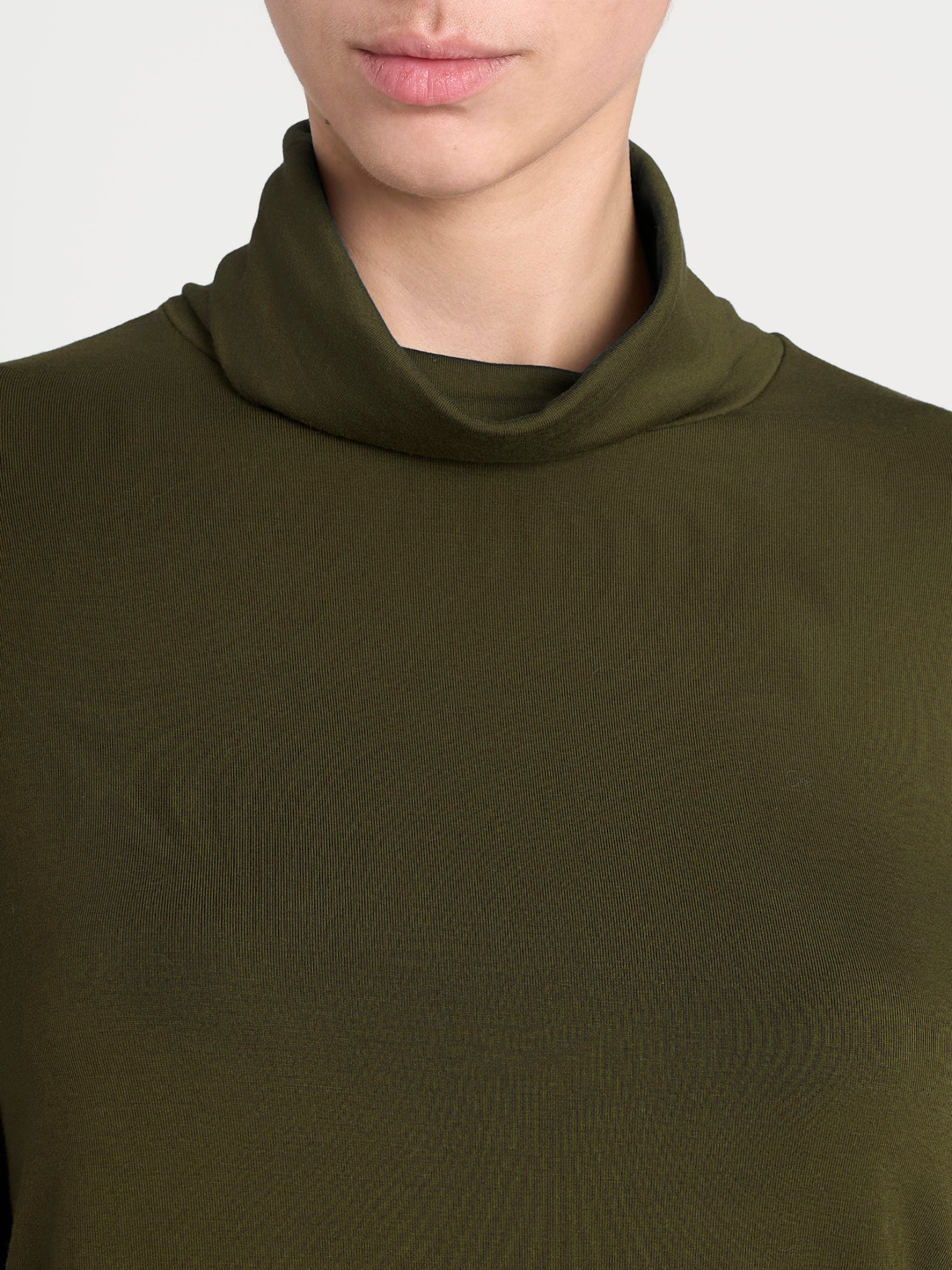 Ragno Eco Viscosa Dolcevita Dark Olive elasticizzata