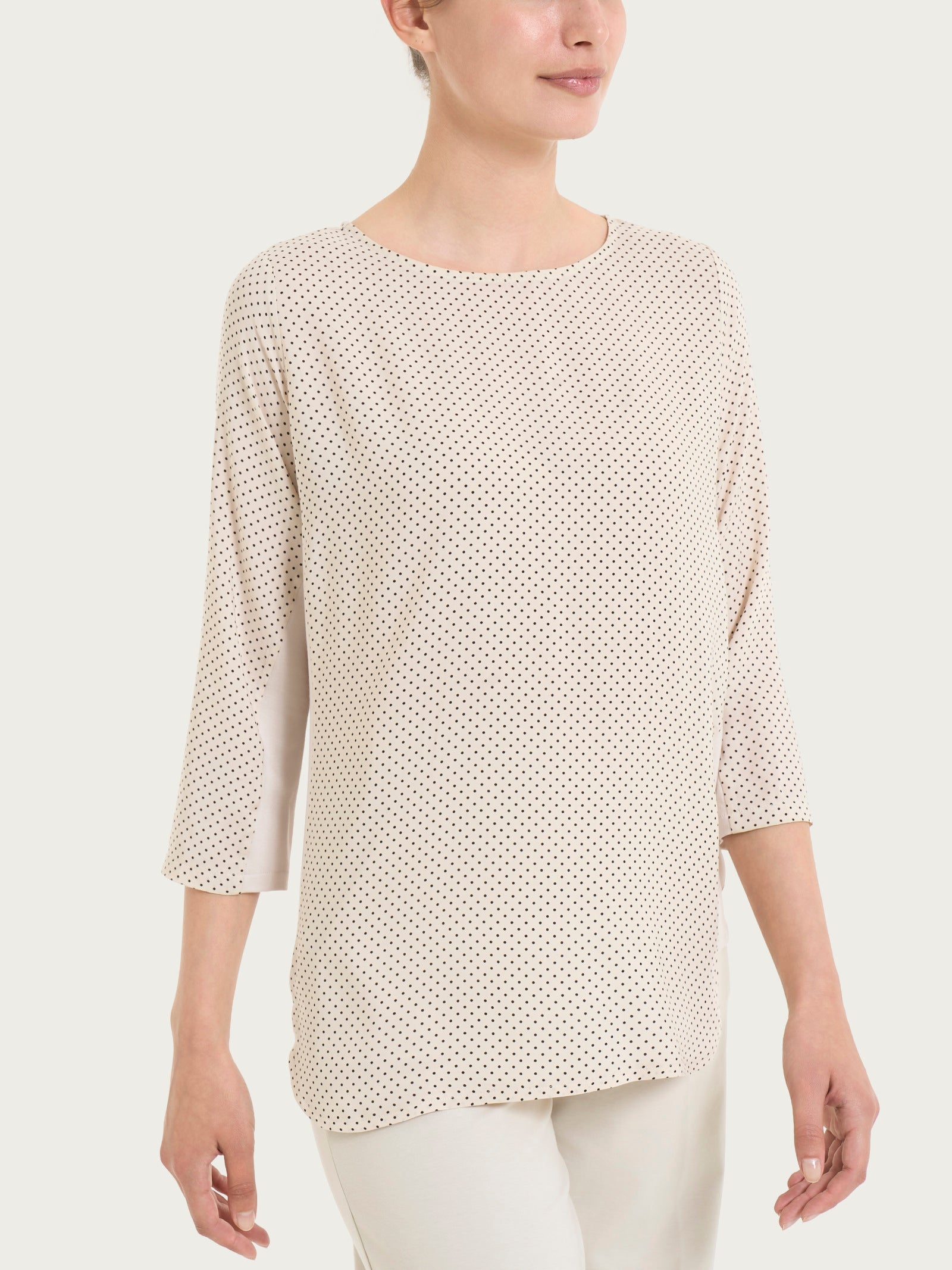 Ragno Relaxed Maglia Pois Champignon manica 3/4