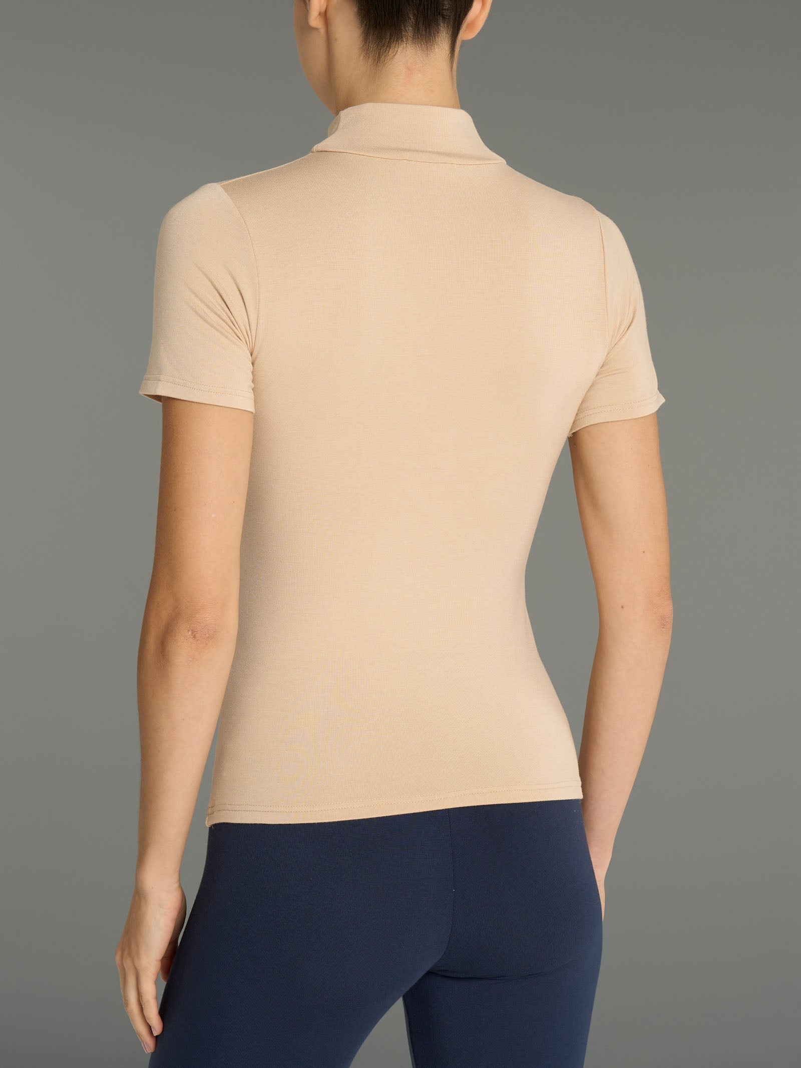 Ragno Eco Viscosa lupetto maglietta donna Irish Cream