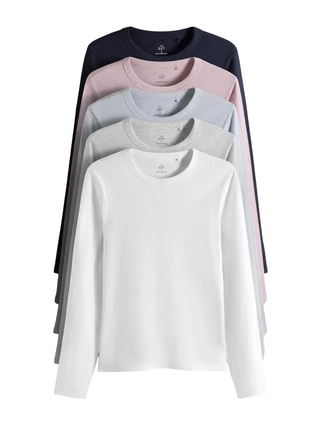 Next The Set Maglietta Donna Manica Lunga 5 Pezzi