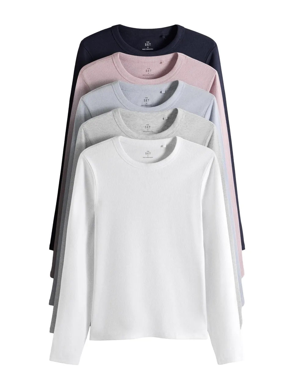 Next The Set Maglietta Donna Manica Lunga 5 Pezzi