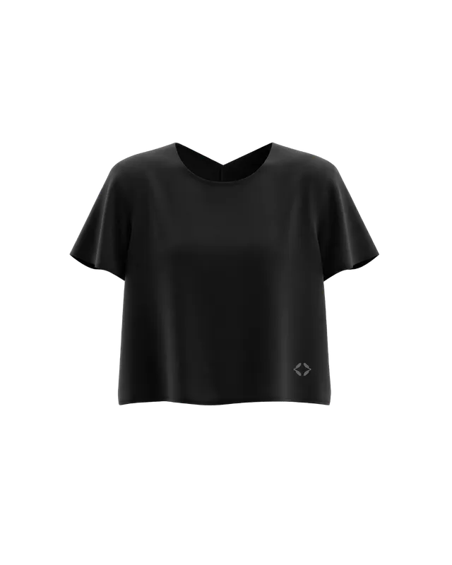 HASTKO N°108 crop top sportivo seamless seconda pelle