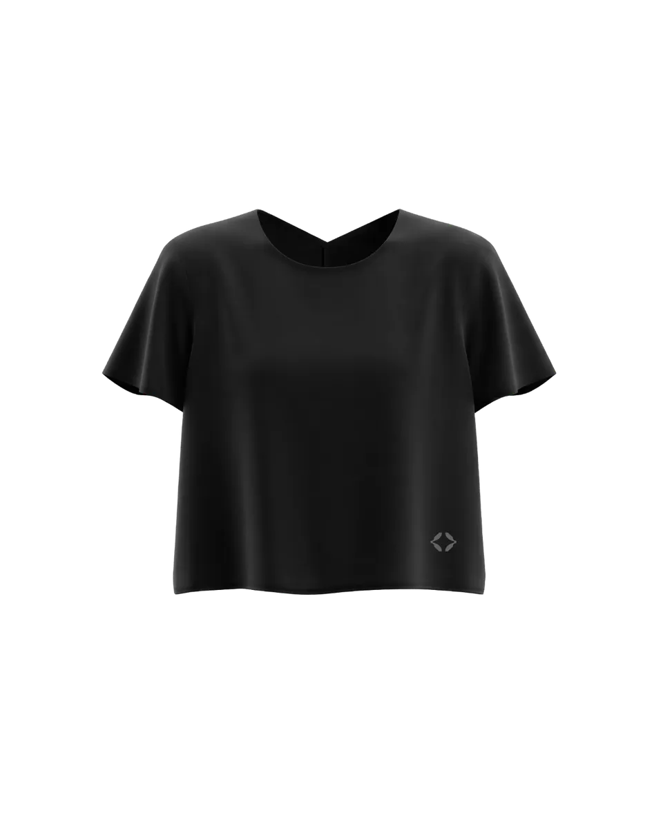 HASTKO N°108 crop top sportivo seamless seconda pelle