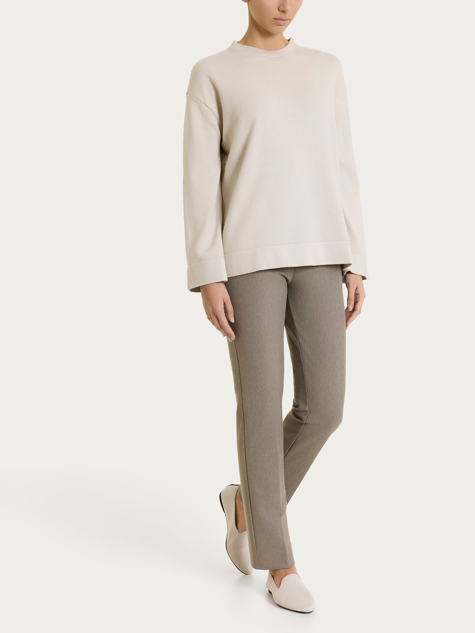 Ragno Compact The Straight Leg pantalone rosso Salsa dritto