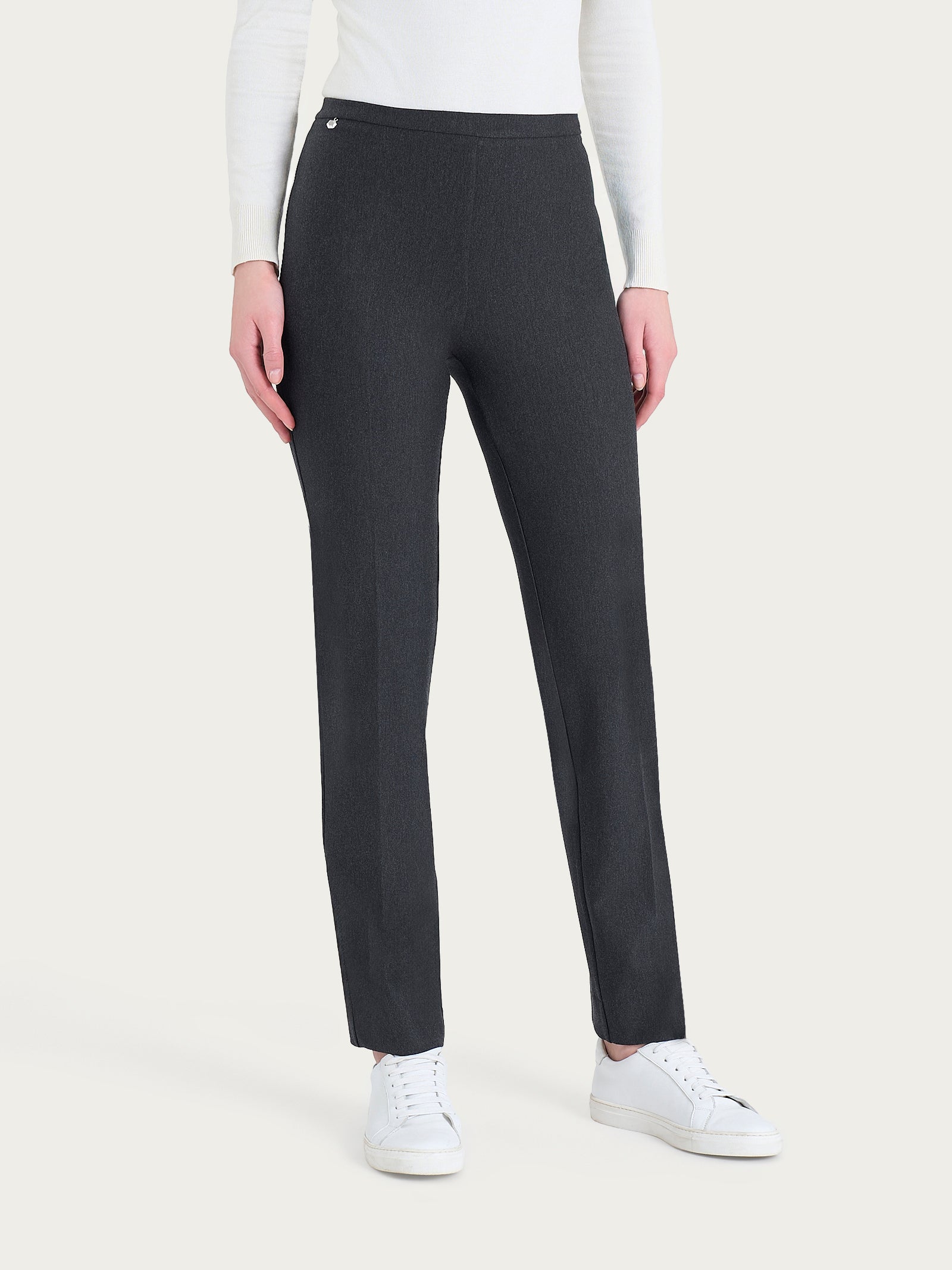 Ragno Compact The Straight Leg pantalone modellante oscuro mel.