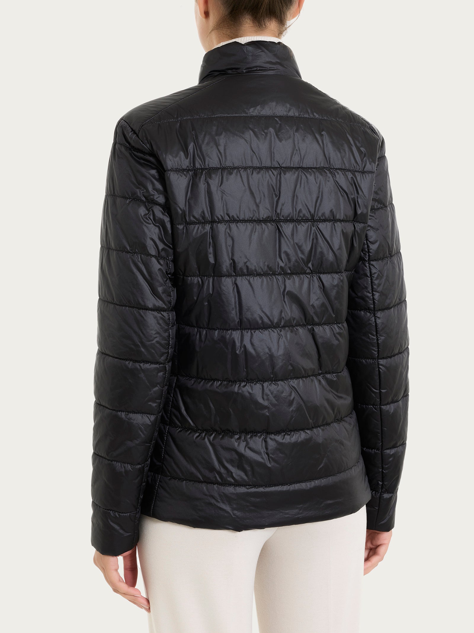 Ragno Comfort Piumerino Shiny Donna Nero 100 g Lana