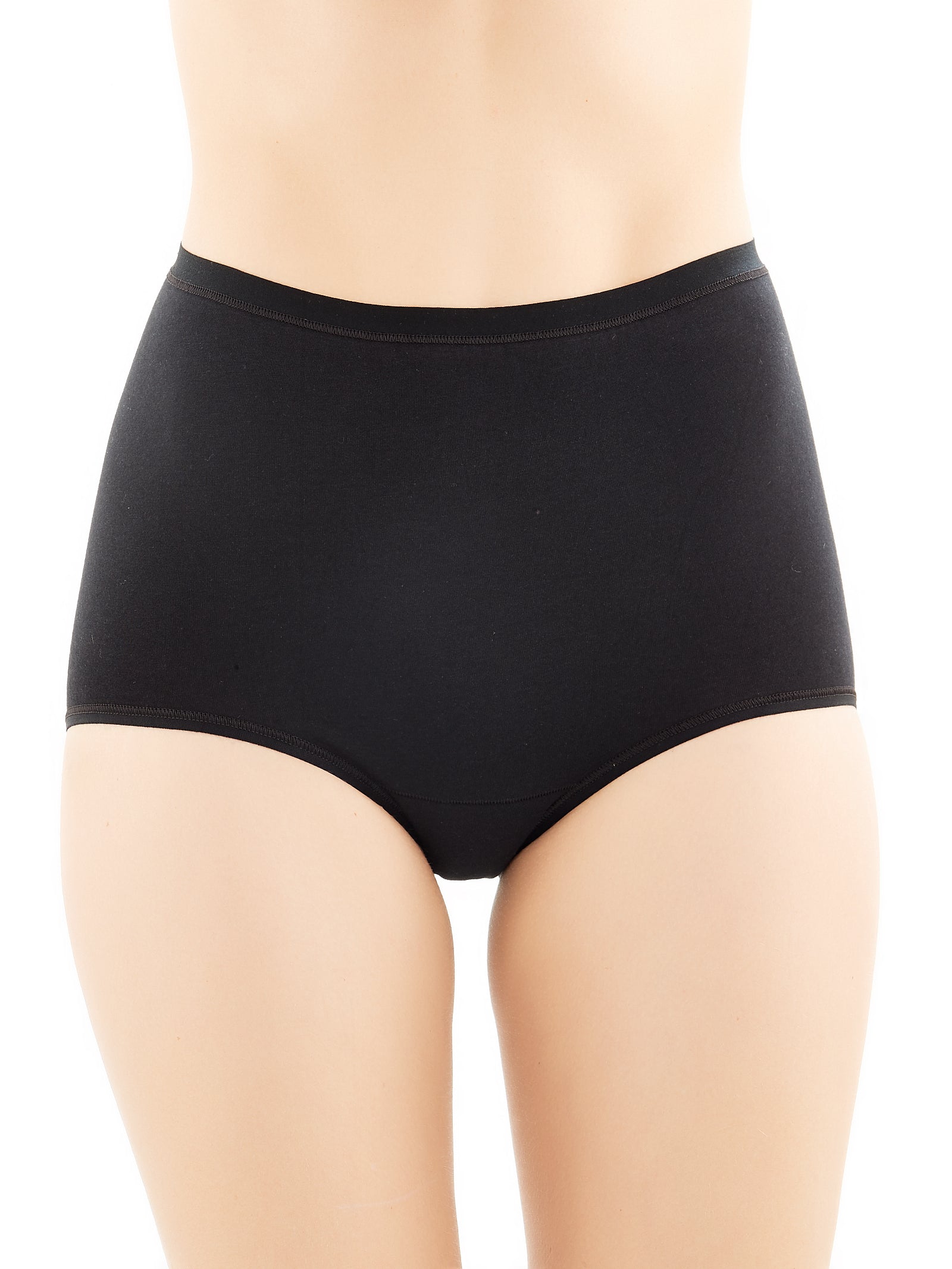 Ragno Fly Slip Maxi Cotone Elasticizzato Nero Bipack Jersey