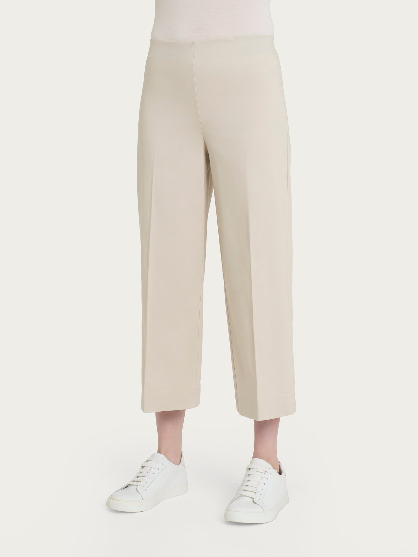 Ragno Satin Power Pantalone Ampio alla Caviglia Champignon