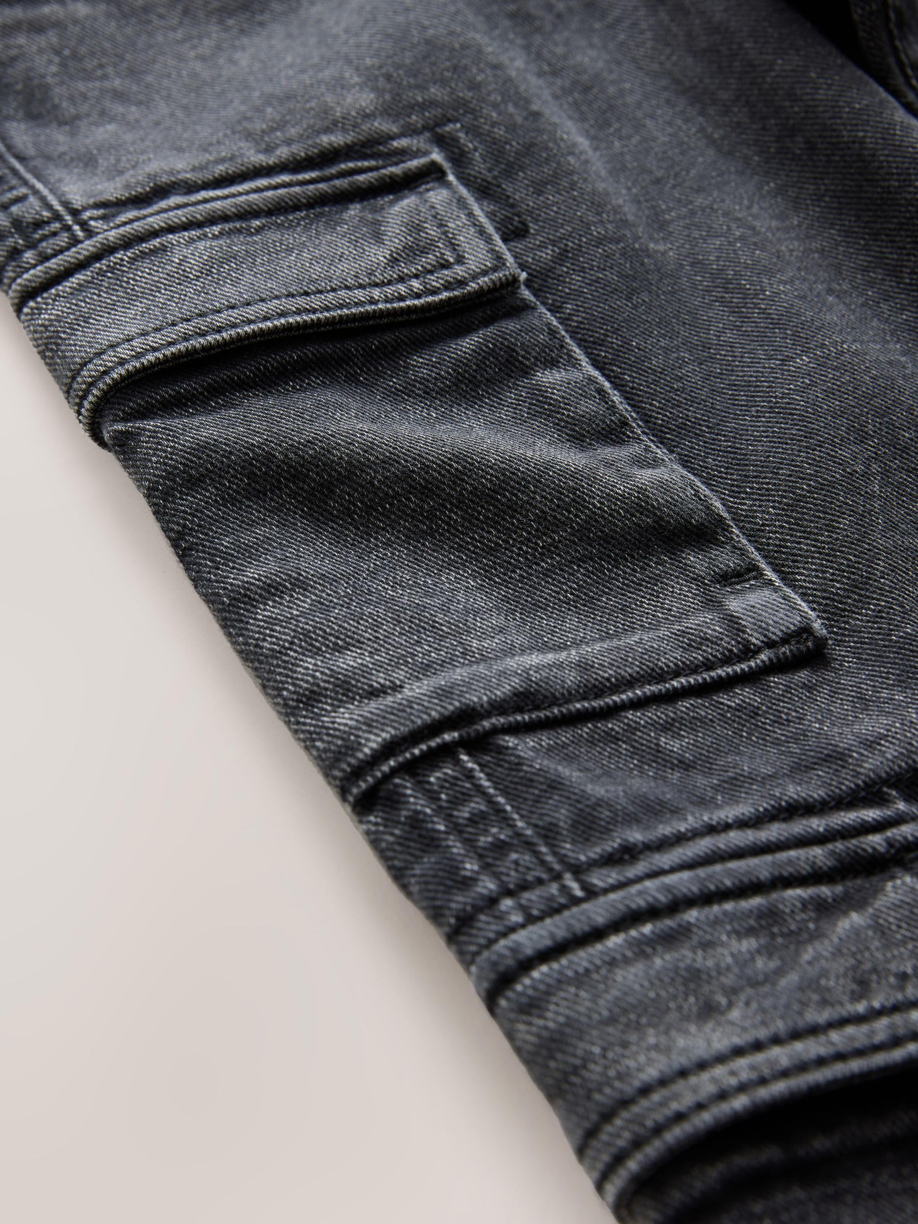 Next Cargo jeans bambino 100% cotone multitasche denim