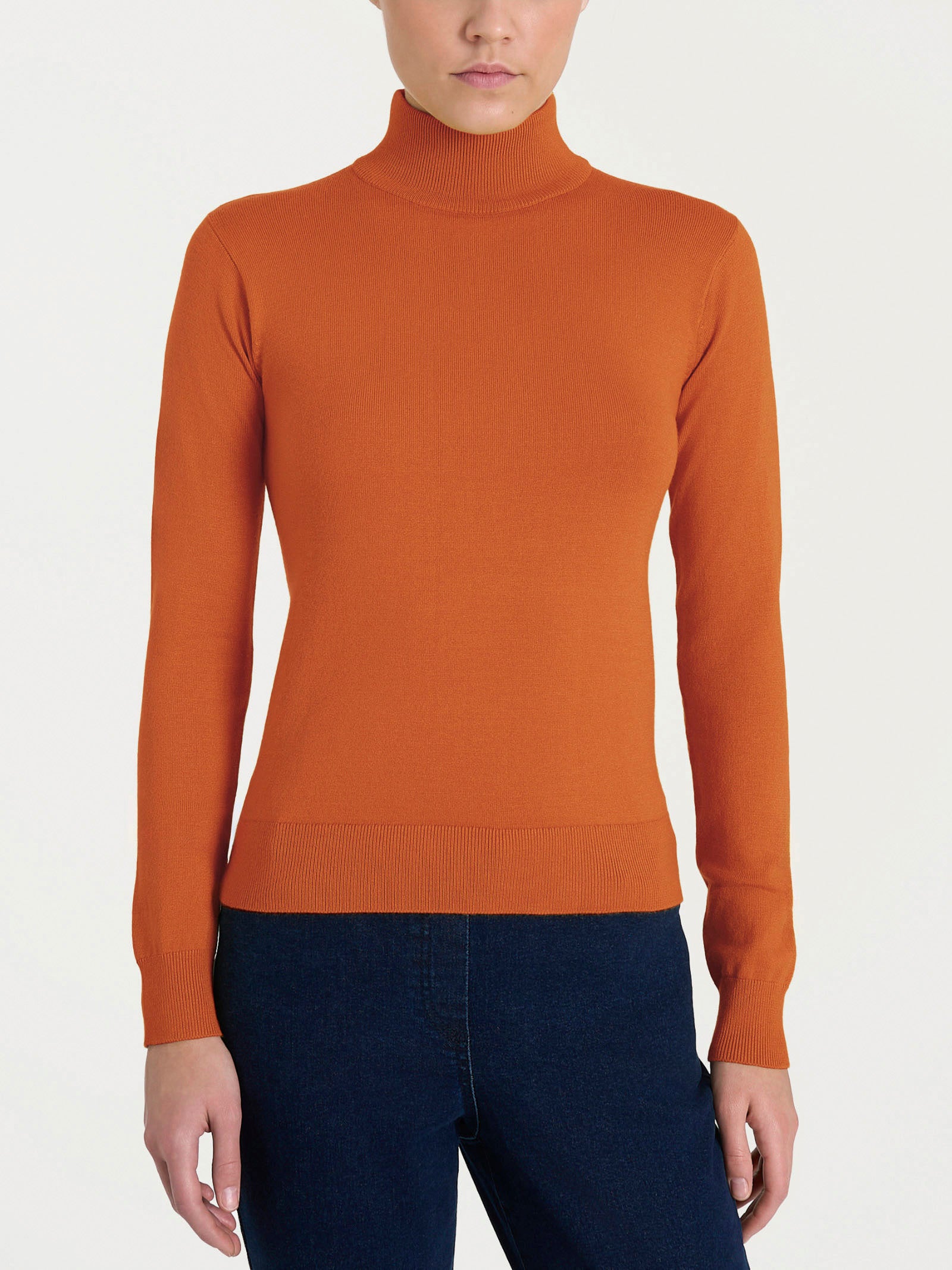 Ragno Four Seasons Lupetto Viscosa Donna Rust