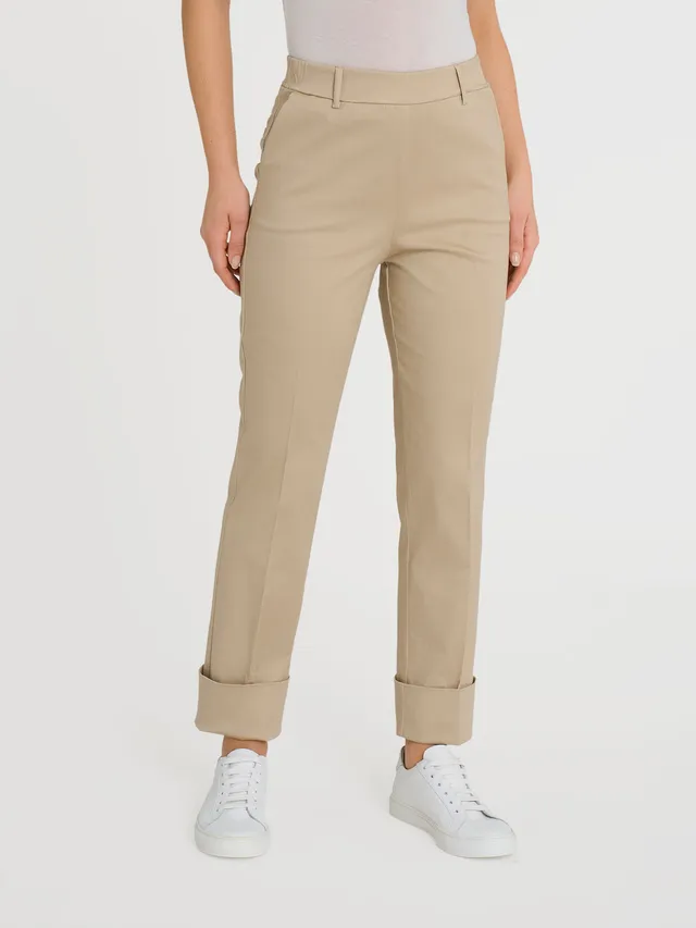 Ragno Satin Power Straight Slim pantaloni donna Irish Cream