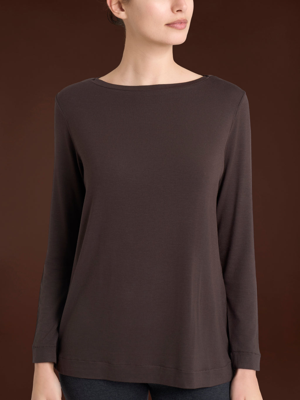 Ragno Viscosa Summer maglia donna Chocolate Torte manica lunga