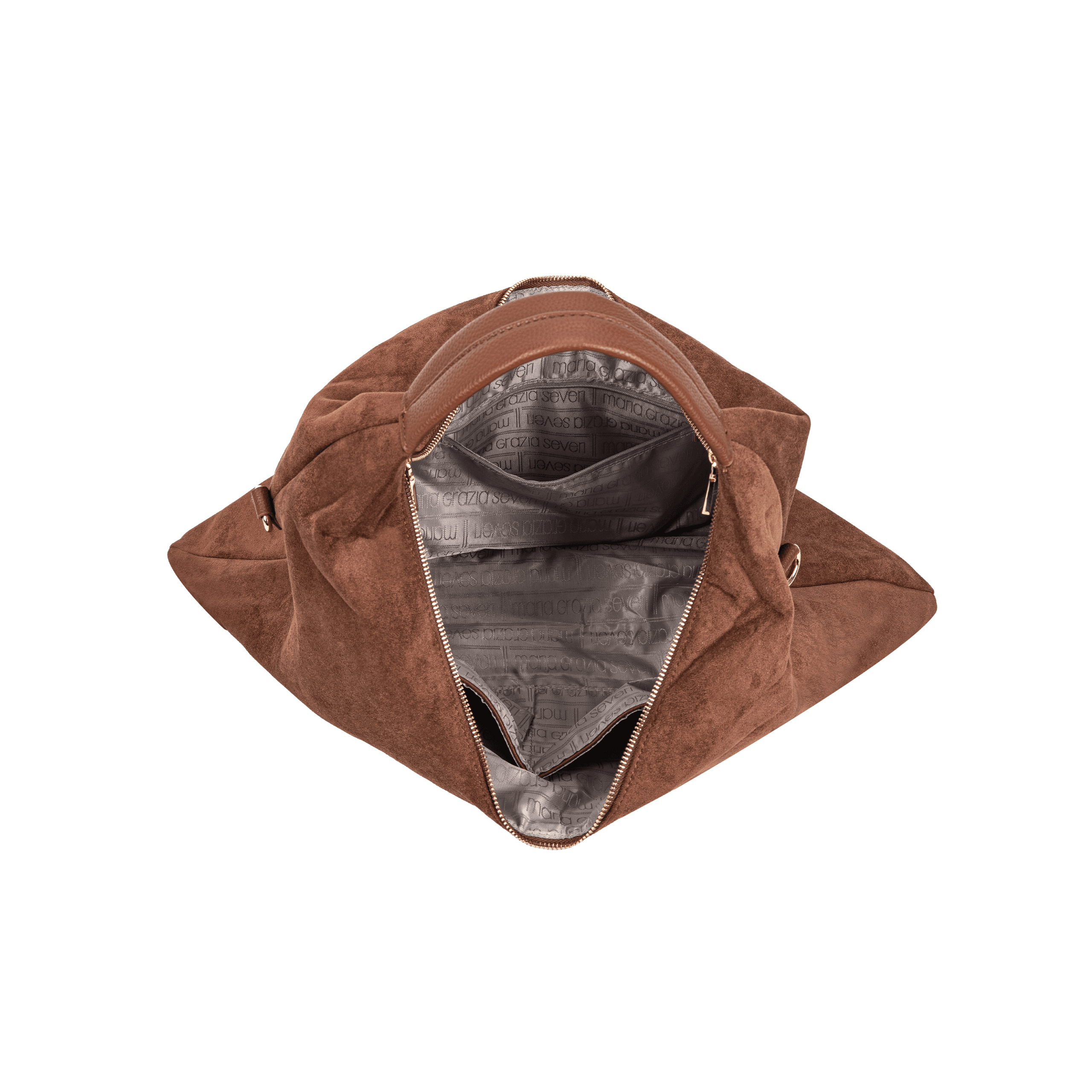 Maria Grazia Severi 9134 Borsa Hobo Scamosciata Grande