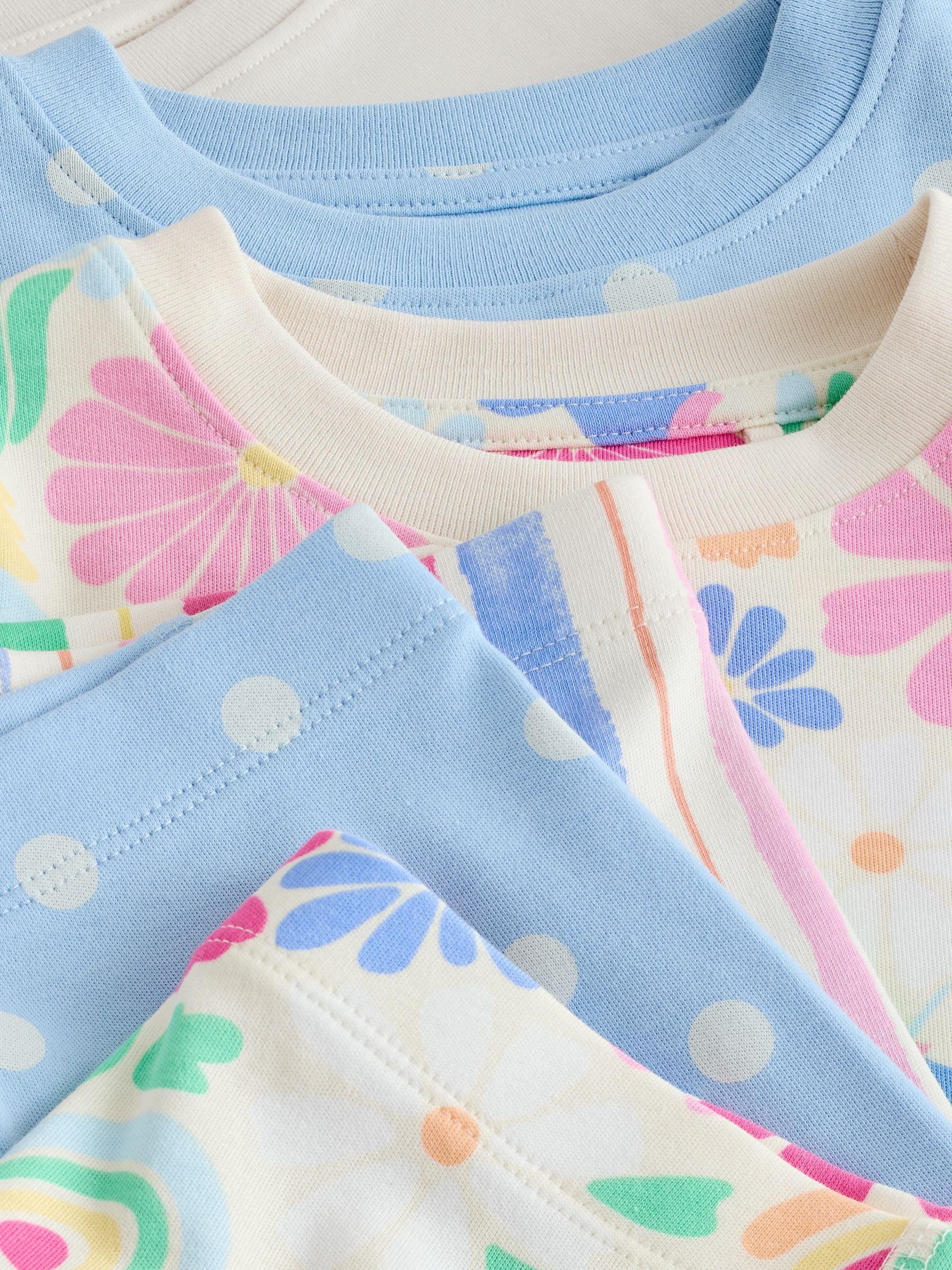 Next pigiami corti bambina 3 pezzi 110-116 estivi