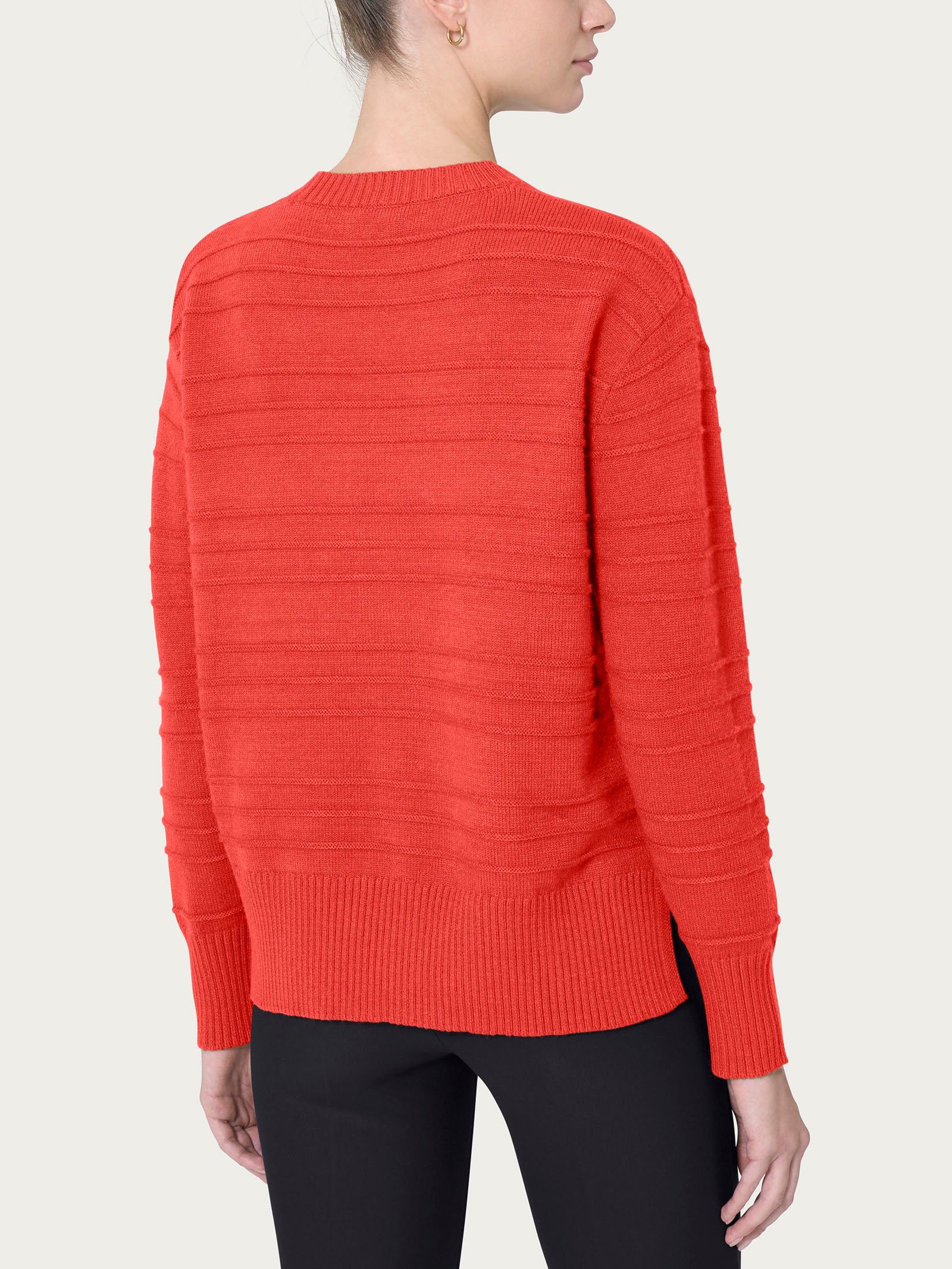 Ragno Super Soft maglia girocollo boxy Cayenne