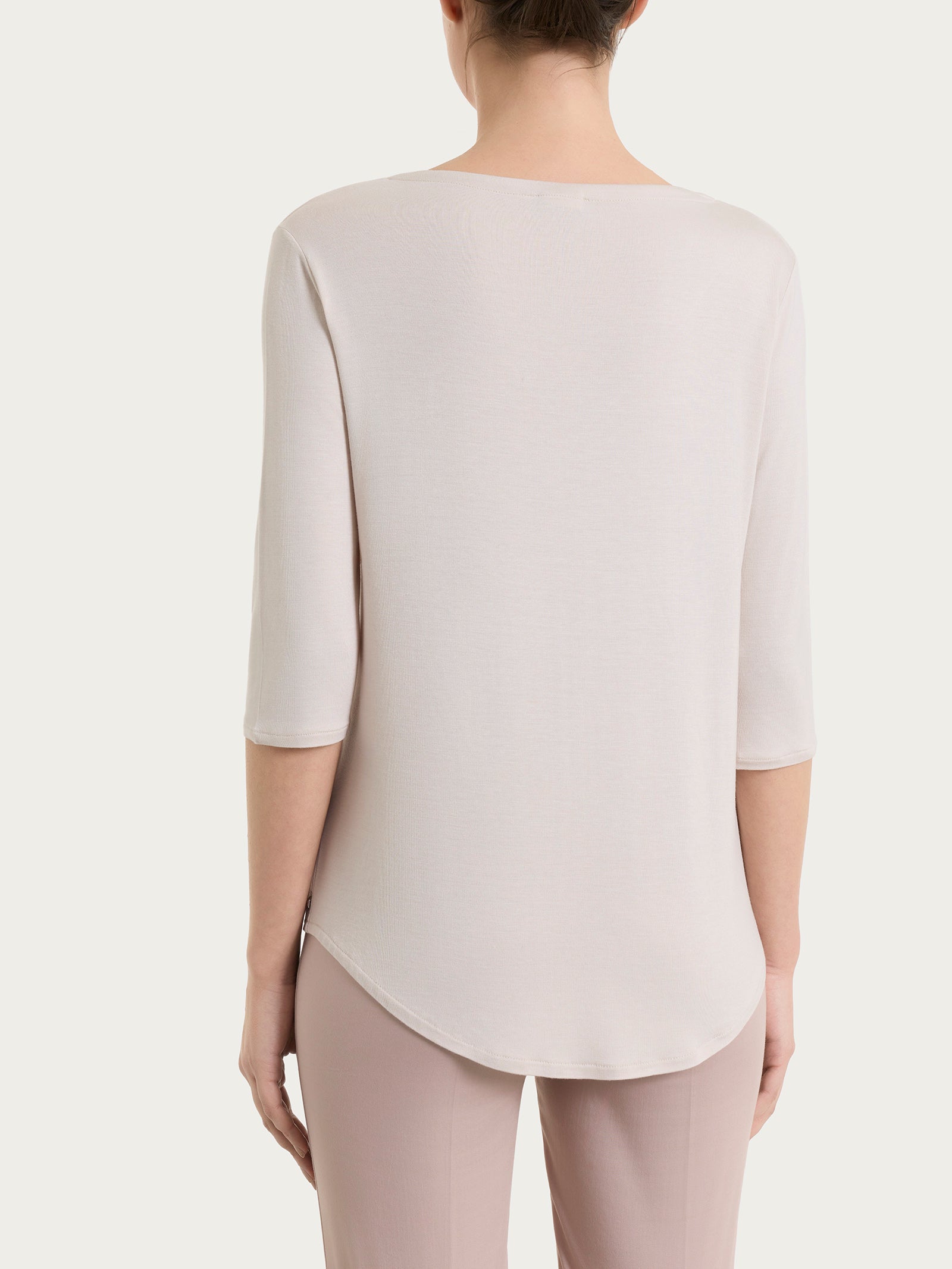 Ragno Viscosa Summer maglietta scollo V Champignon 3/4