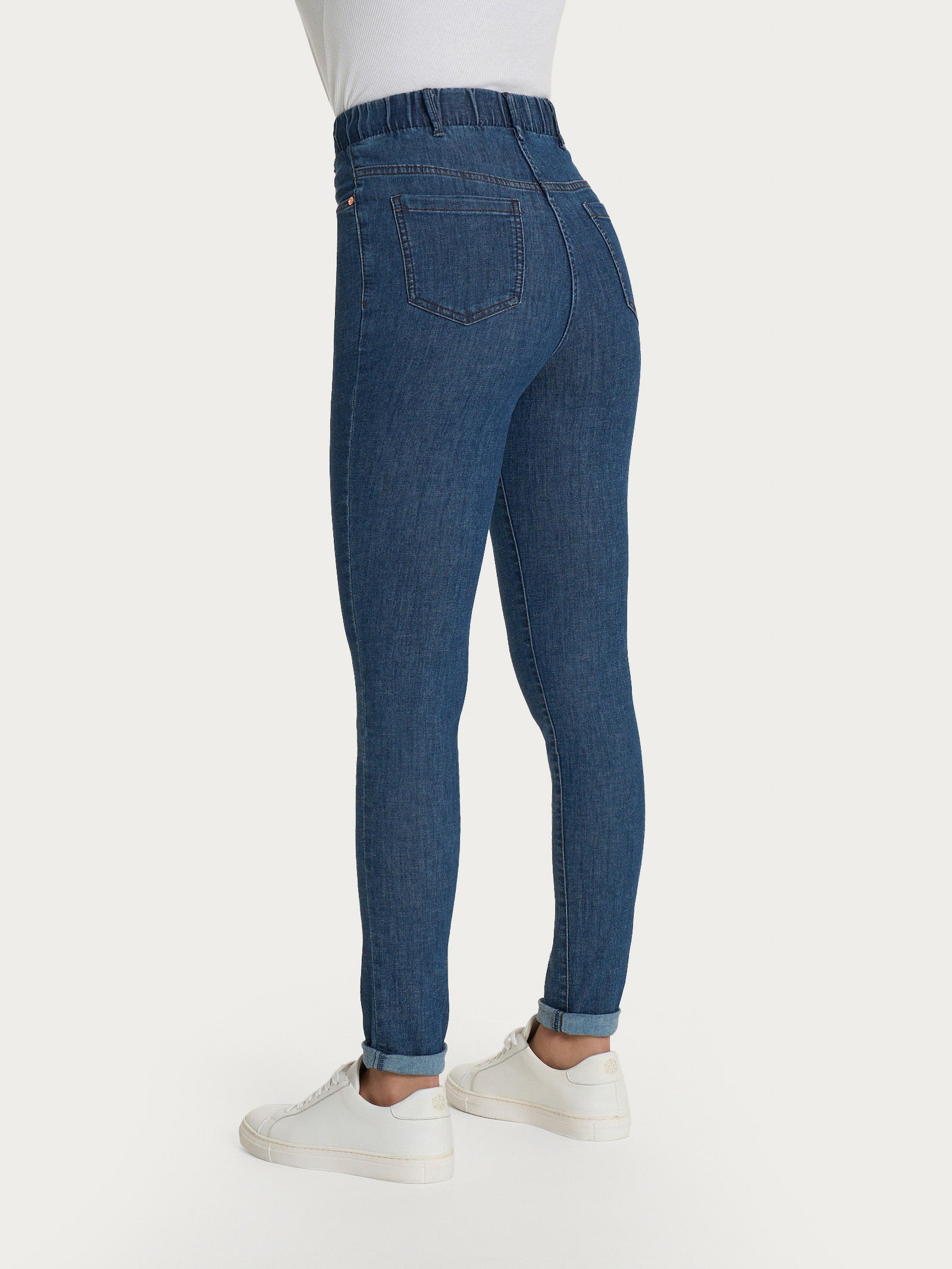 Ragno Super Denim Jeans 5 tasche pantalone blu Jeans skinny
