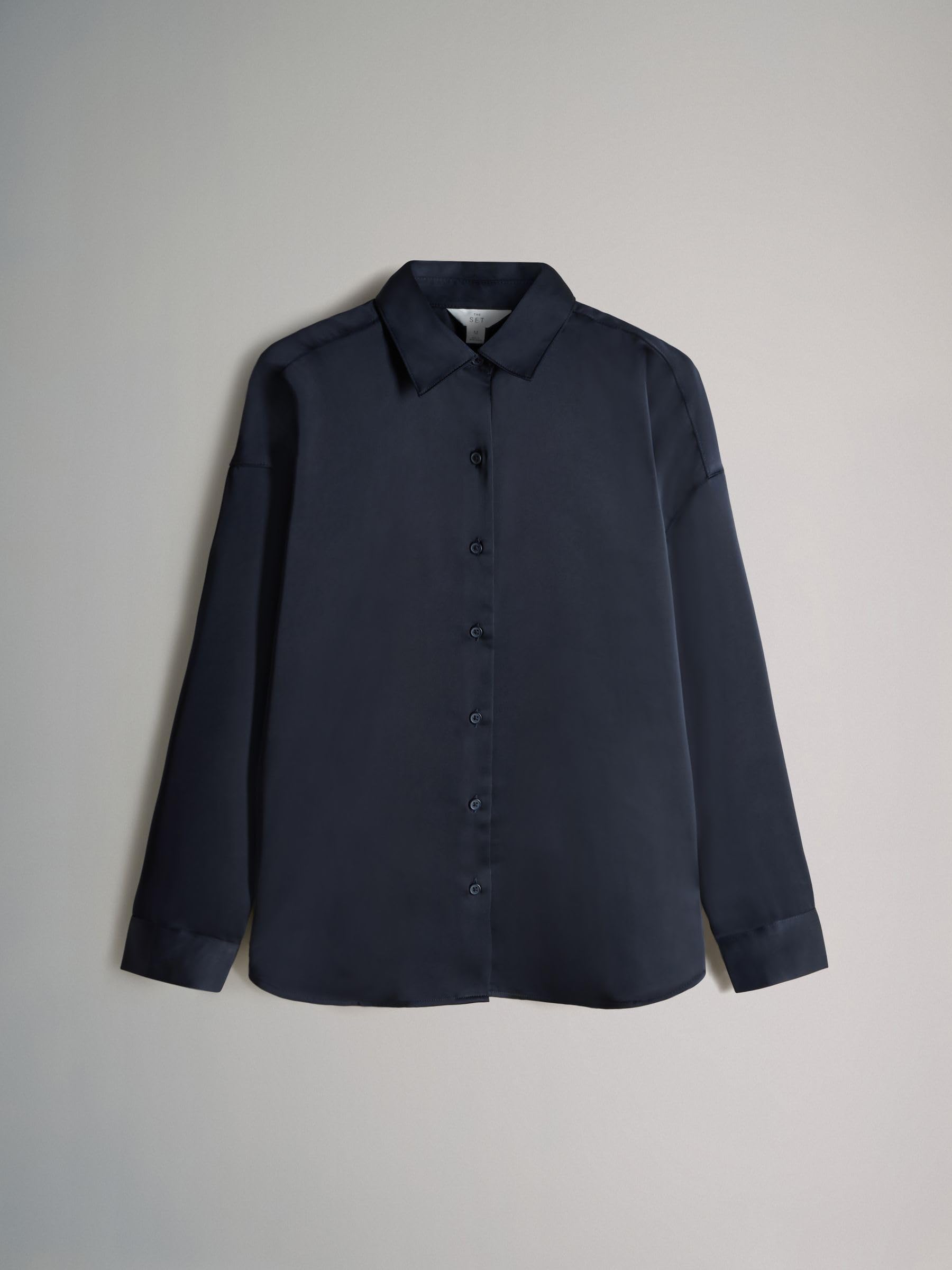 Geo Next The Set Coordinato Raso Camicia e Pantaloni Donna