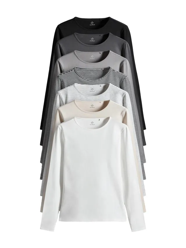 Geo Next The Set maglietta maniche lunghe cotone 7 pezzi