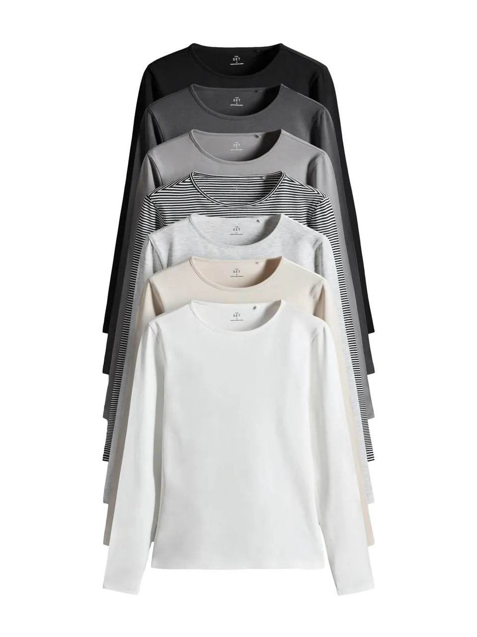 Geo Next The Set maglietta maniche lunghe cotone 7 pezzi
