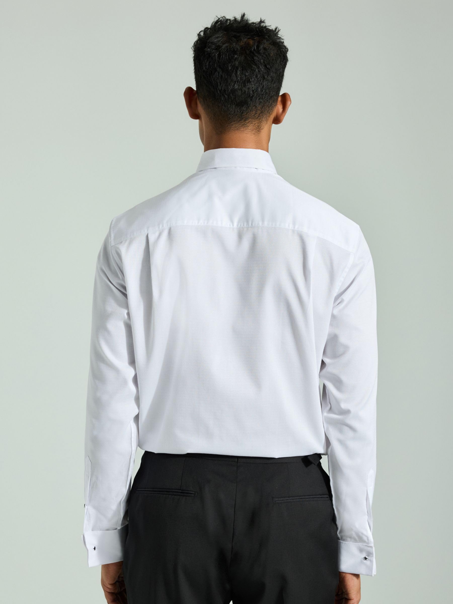 Next Set Camicia Polsino Doppio e Papillon Regular