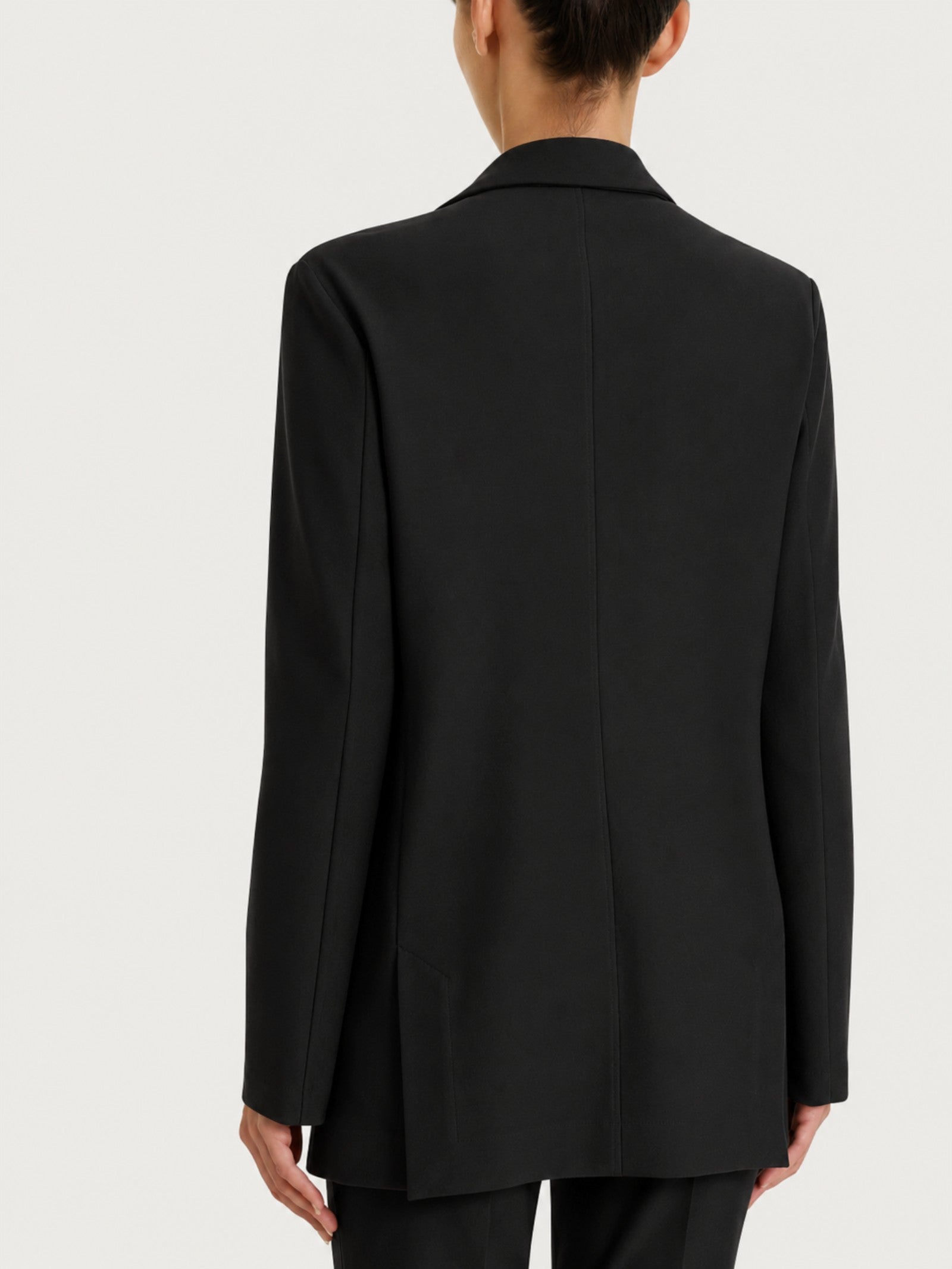Ragno Compact Blazer Monopetto Giacca nero un bottone